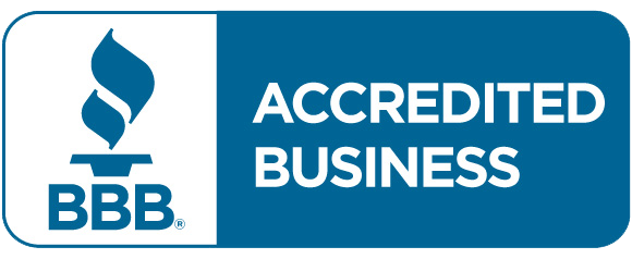 Accredited from the Better Business Bureau